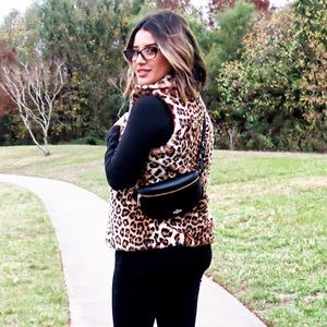 Coach leather belt bag